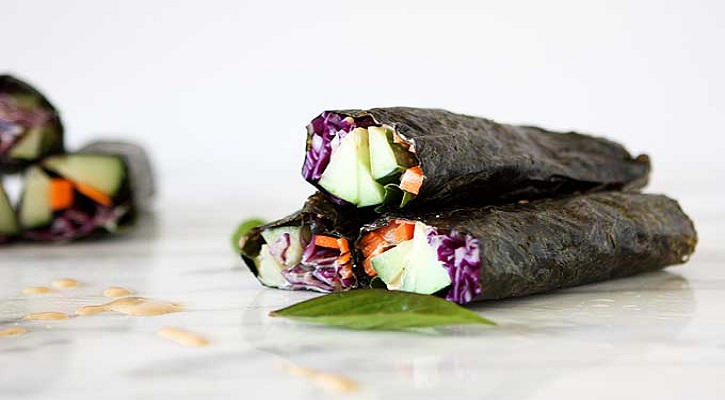 Nori Salad Wraps