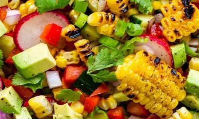 Grilled Corn Salad