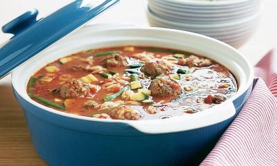 Italian Meatball Soup