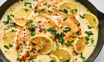 A Flavor Giving Trifecta Makes Best Lemon Chicken Recipe