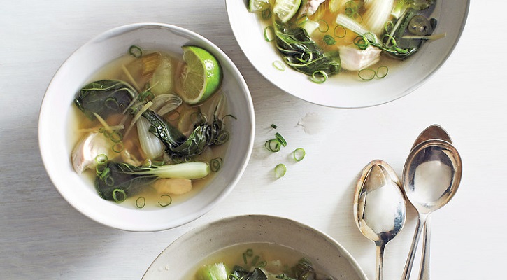 Bok Choy Chicken Soup