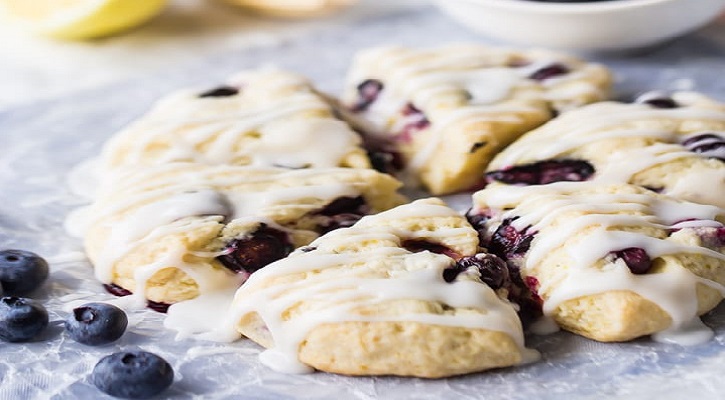 Lemon Blueberry Scones