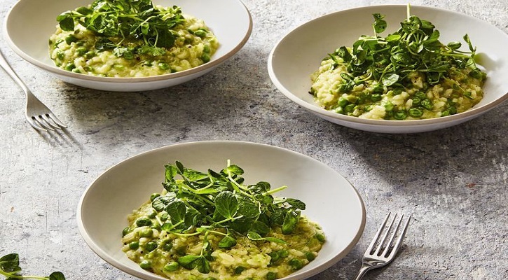 Sweet Pea Risotto