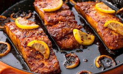 Easy Glazed Salmon