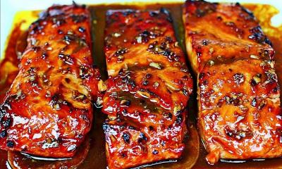 Easy Glazed Salmon