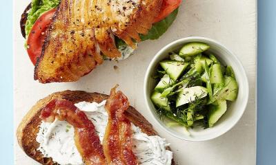 Salmon BLT