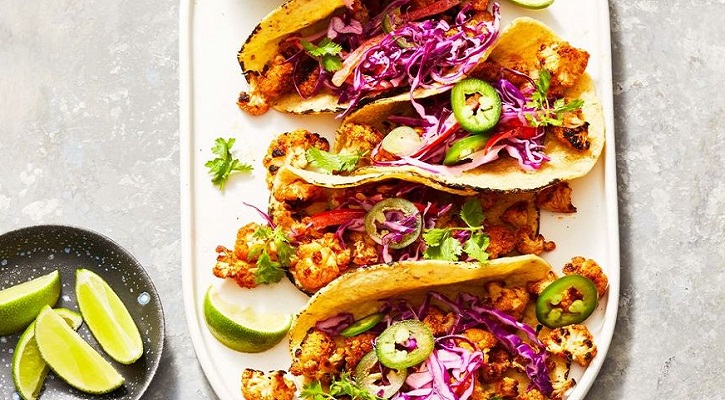 Roasted Cauliflower Tacos