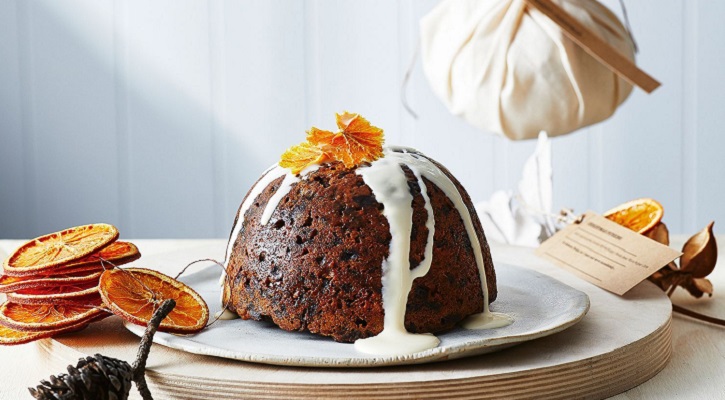 Next level Christmas pudding