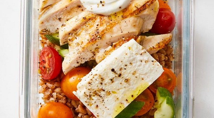 Greek Chicken Grain Bowl