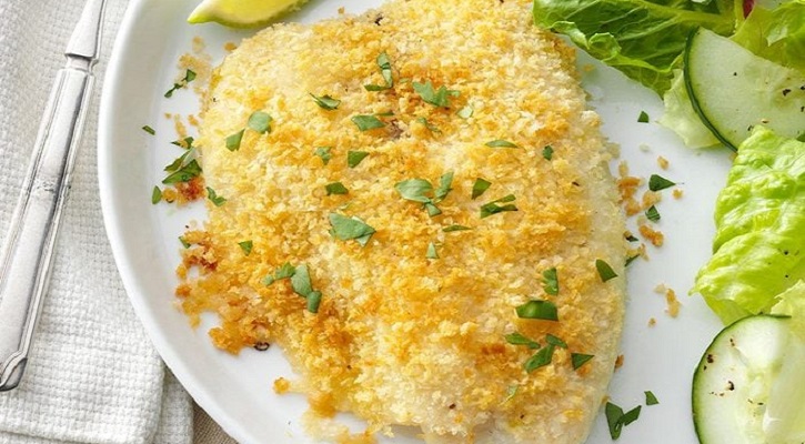 Crunchy Oven-Baked Tilapia